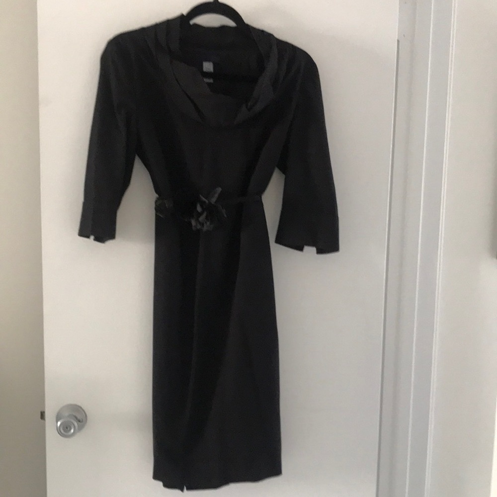 J.Crew Charcoal Stretch Wool Suiting Dress 8